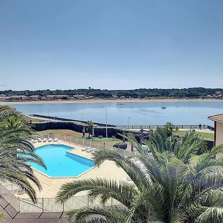 V-marin 04-vieux Boucau 2 Avec Superbe Vue Sur Le Marin Dans Avec Piscine アパート *