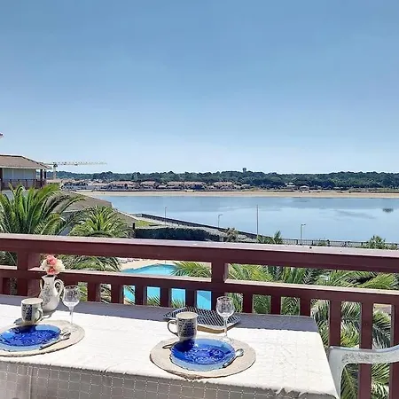 V-marin 04-vieux Boucau 2 Avec Superbe Vue Sur Le Marin Dans Avec Piscine *